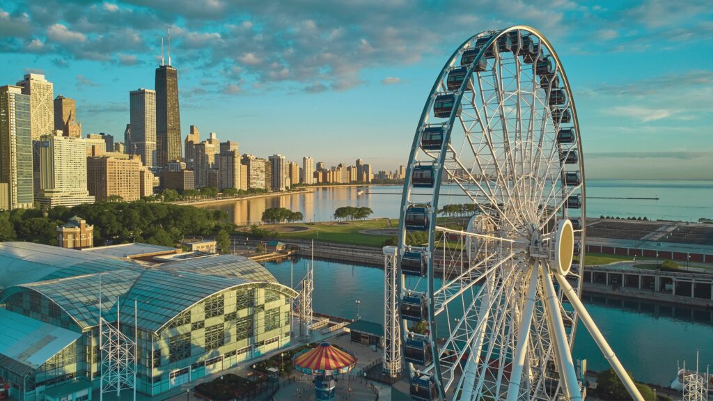 Navy pier à chicago