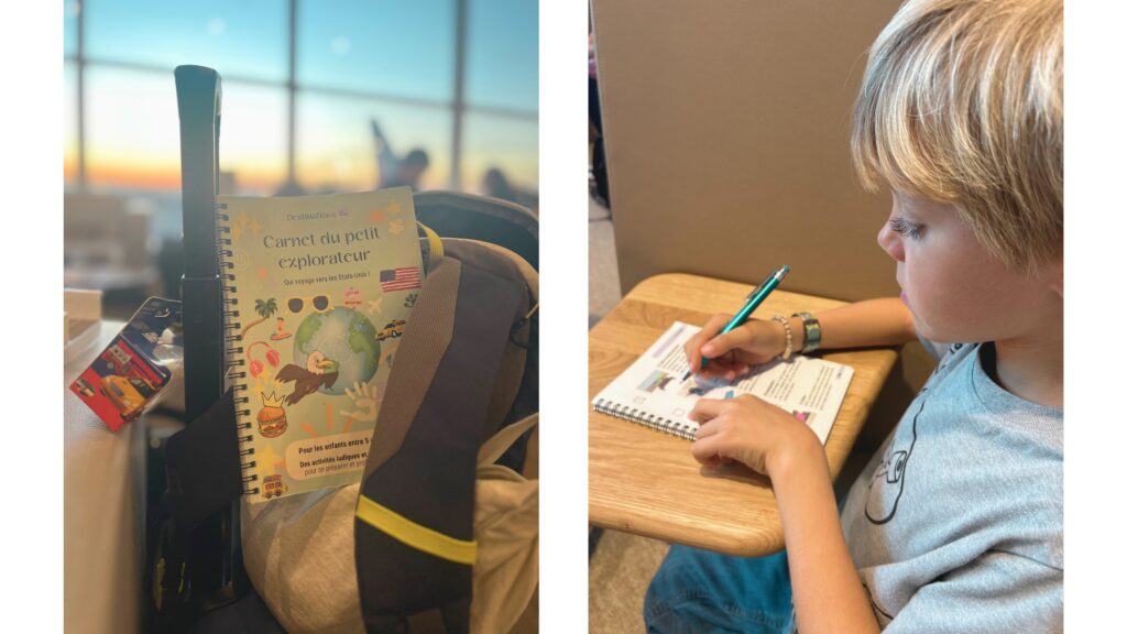 Carnet de voyage pour enfant las vegas etats unis