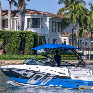 … La baie de Miami, en croisière privée
