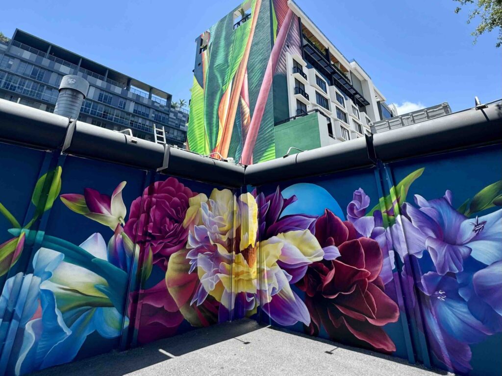 vue de l'intérieur des Wynwood Walls