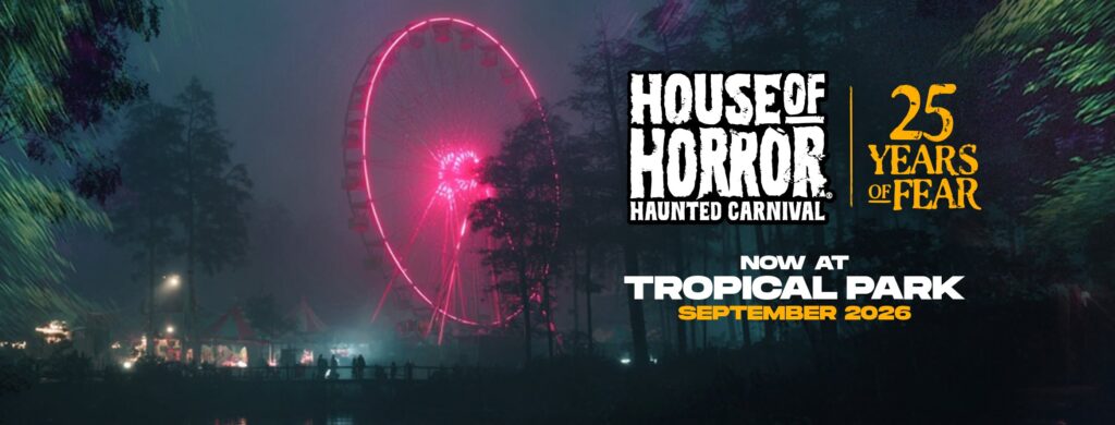 affiche du festival d'Halloween House of Horreur à Miami