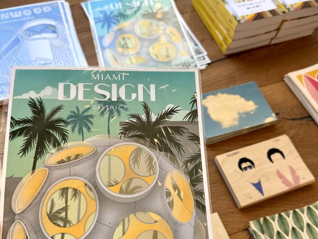 Glottman, boutique de souvenirs design à Wynwood, le quartier street art de Miami 