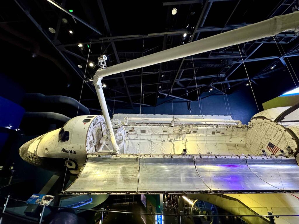 La navette Spatiale Atlantis au Kennedy Space Center de Cap Canaveral