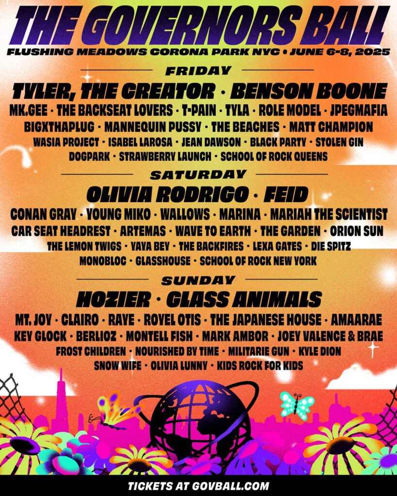 line up the governors ball festival