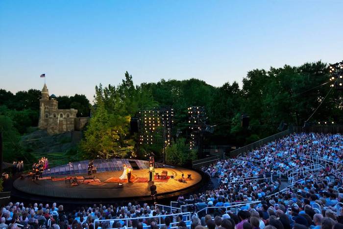 Shakespeare in the Park à new york