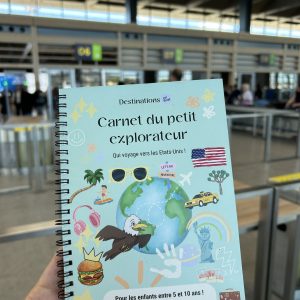 Le carnet de voyage du petit explorateur qui voyage vers les Etats-Unis