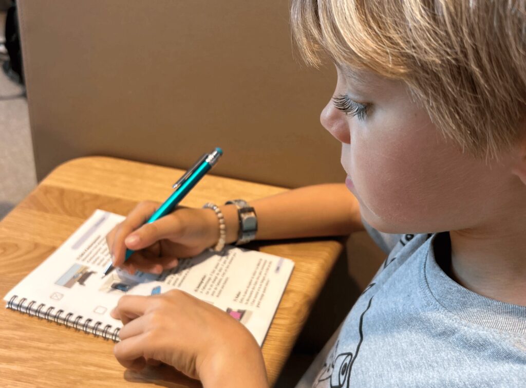 comment occuper un enfant durant un long voyage