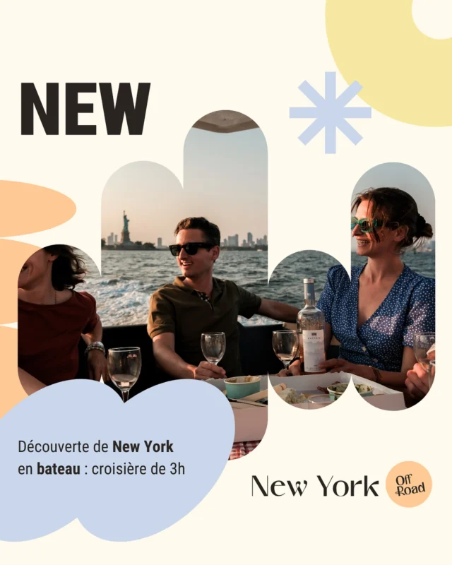 🆕 NOUVELLE EXPÉRIENCE EXCLUSIVE À NEW YORK 🤩

Aujourd’hui, on est fiers de vous dévoiler notre toute dernière pépite pour découvrir New York de façon originale !

🛥️ Une croisière privée de 3h à bord d’un bateau élégant, pour explorer New York depuis l’eau…

➡️ Statue de la Liberté, Ellis Island, Brooklyn Bridge, DUMBO, skyline de Manhattan… avec un itinéraire exclusif loin de la foule.

👉 En bonus ?

🇫🇷 Un guide francophone passionné (si vous le souhaitez)

🍽️ Une box dégustation à bord (brunch, déjeuner ou apéro)

📸 Des vues imprenables et des souvenirs inoubliables

📅 Disponible de mai à octobre, pour les voyageurs exigeants ou les professionnels du tourisme à la recherche d’une expérience haut de gamme et personnalisée.

👥 Jusqu’à 6 personnes à bord, idéal pour les couples, familles ou petits groupes.

➡️ Lien en bio pour en savoir plus !

#tourisme #VoyagePremium #voyageNYC #voyage #guide #CroisièrePrivée #croisière #Etatsunis #voyagefamille #voyageUSA #voyageavecenfants