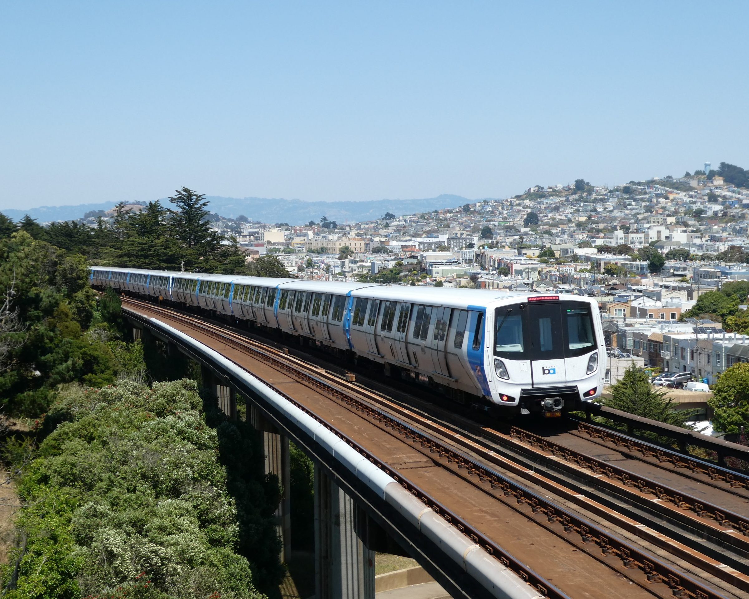 Le BART (Bay Area Rapid Transit)